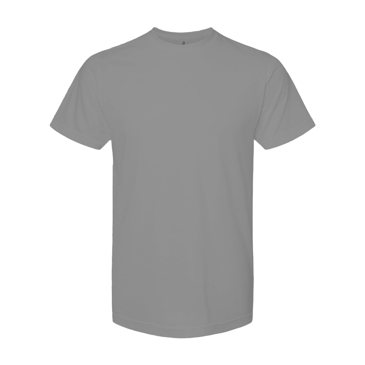 Tultex Men's Poly-Rich T-Shirt, Short Sleeve Blank Tee for Custom Printing & DIY Craft Projects